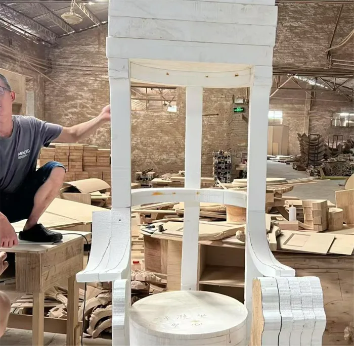 Mould making — bespoke furniture production at J&G Maison