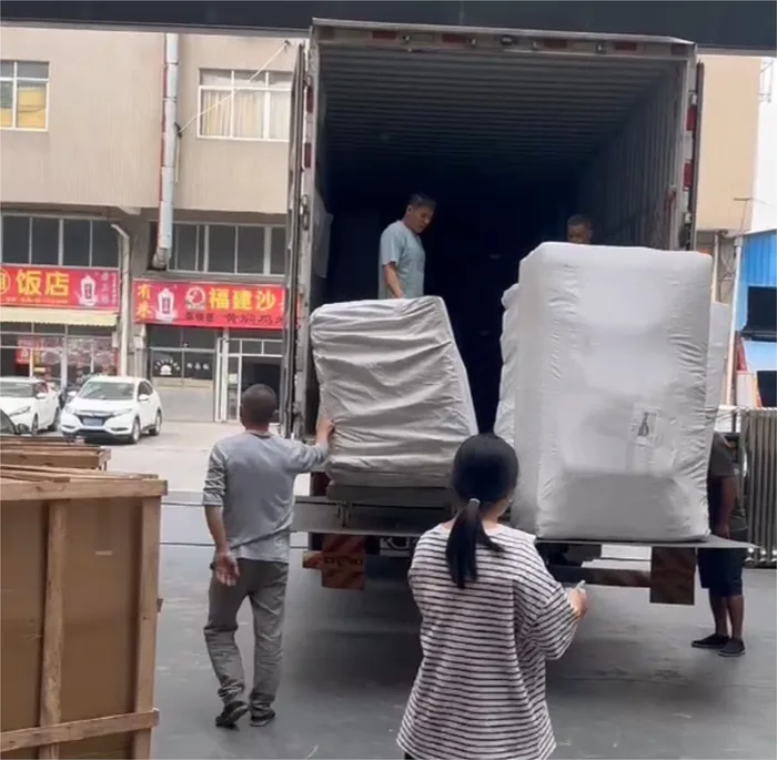 Packing & dispatch — bespoke furniture production at J&G Maison